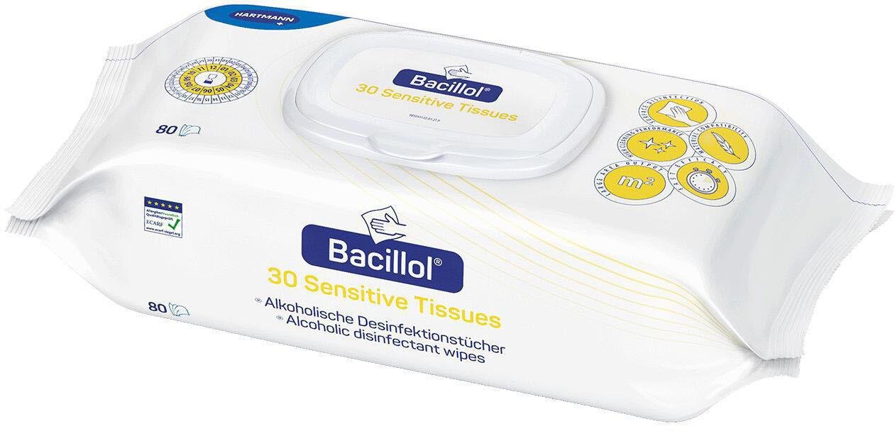 Thumbnail - HARTMANN Desinfektionstücher Bacillol® 30 Sensitive Tissue 80 Tücher