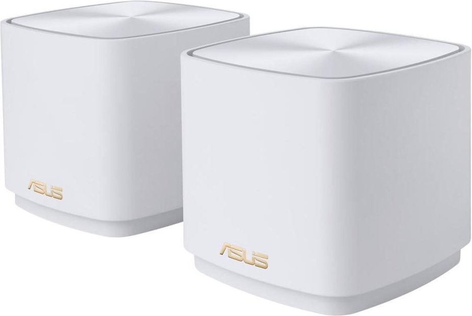 ASUS ZenWiFi XD5 AX3000 2er Set Weiß kombinierbarer Router (Whole-Home Mesh WiFi 6 System, Abdeckung von bis zu 325m², 1