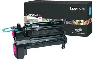 Lexmark Original Toner Standard Variante - C/X792 magenta 20000 Seiten (C792X2MG)