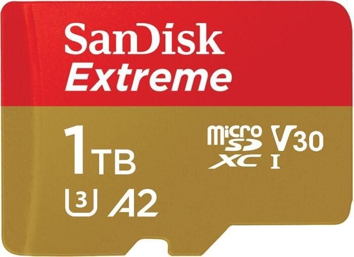 SanDisk Extreme® microSDXC 1TB + SD Adapter
