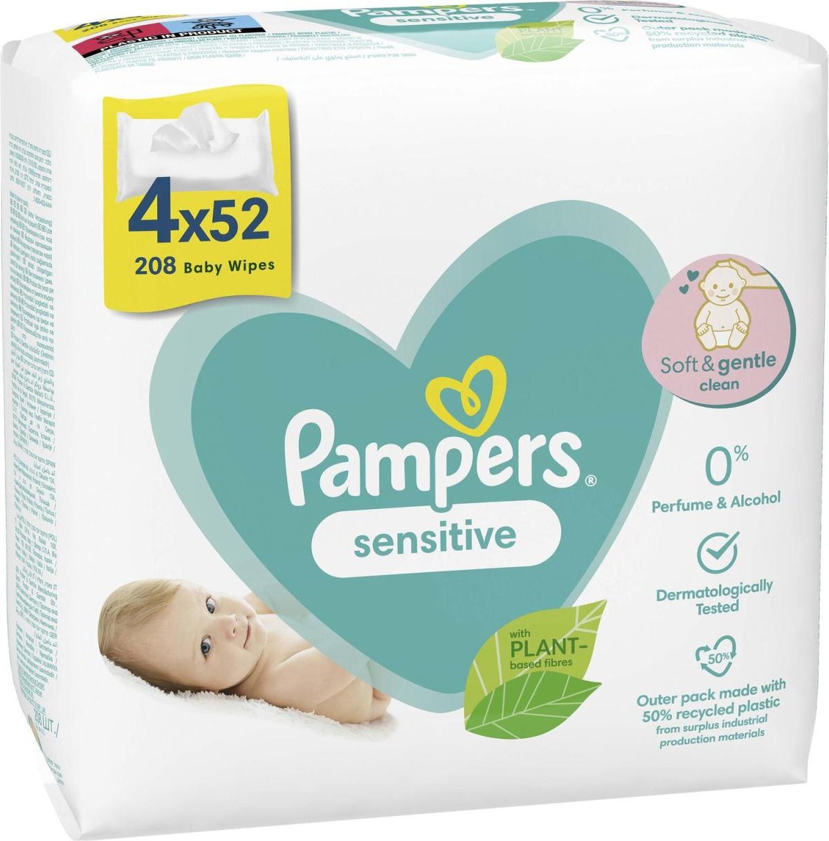 Pampers® Feuchttücher sensitive 1-lagig