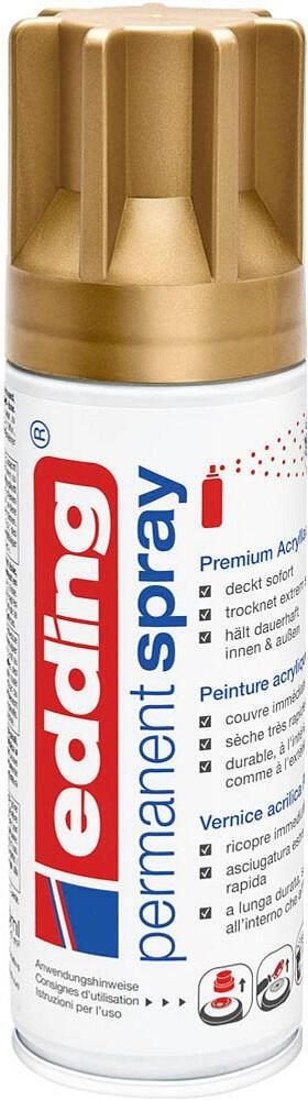 Thumbnail - edding 4-5200924 Acrylspray Sprühfarbe reichgold matt