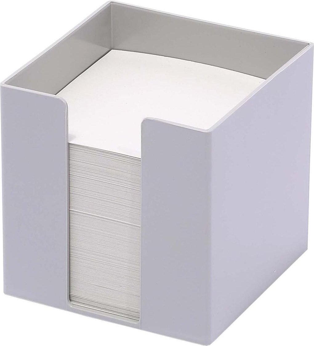 Thumbnail - M&M Zettelbox grigio (hellgrau) inkl. 700 Notizzettel