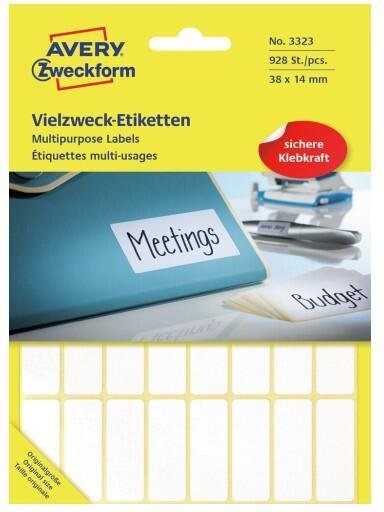 Thumbnail - AVERY Zweckform Vielzweck-Etiketten 3323 - 928 Stück