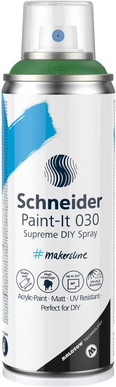 Schneider Acrylspray Sprühfarbe grün