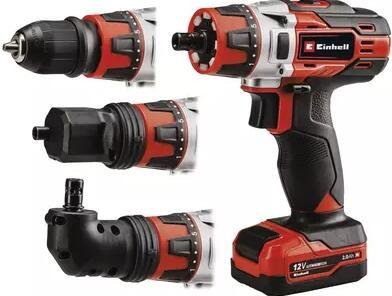 Einhell Akku-Bohrschrauber-Set TE-CD 12/1 3X-Li (1x2,0 Ah) (4513595)