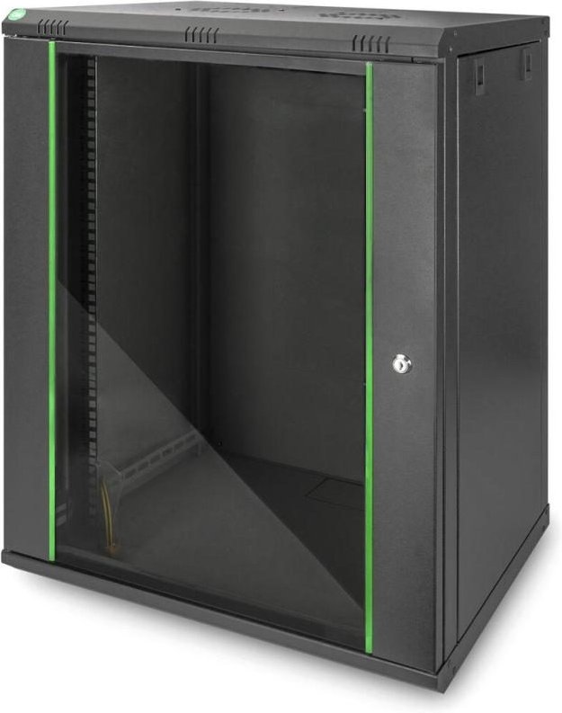 Digitus 16HE 19"-Wandgehäuse Dynamic Basic Serie RAL 9005 schwarz