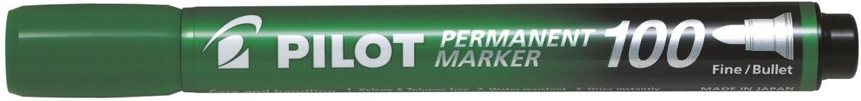 PILOT Permanentmarker 1.0 mm Grün