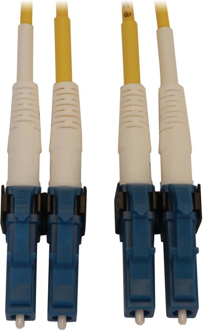 Eaton Tripp Lite Series 400G Duplex Singlemode 9/125 OS2 Switchable Fiber Optic Kabel (LC/UPC Stecker/Stecker), 1 m