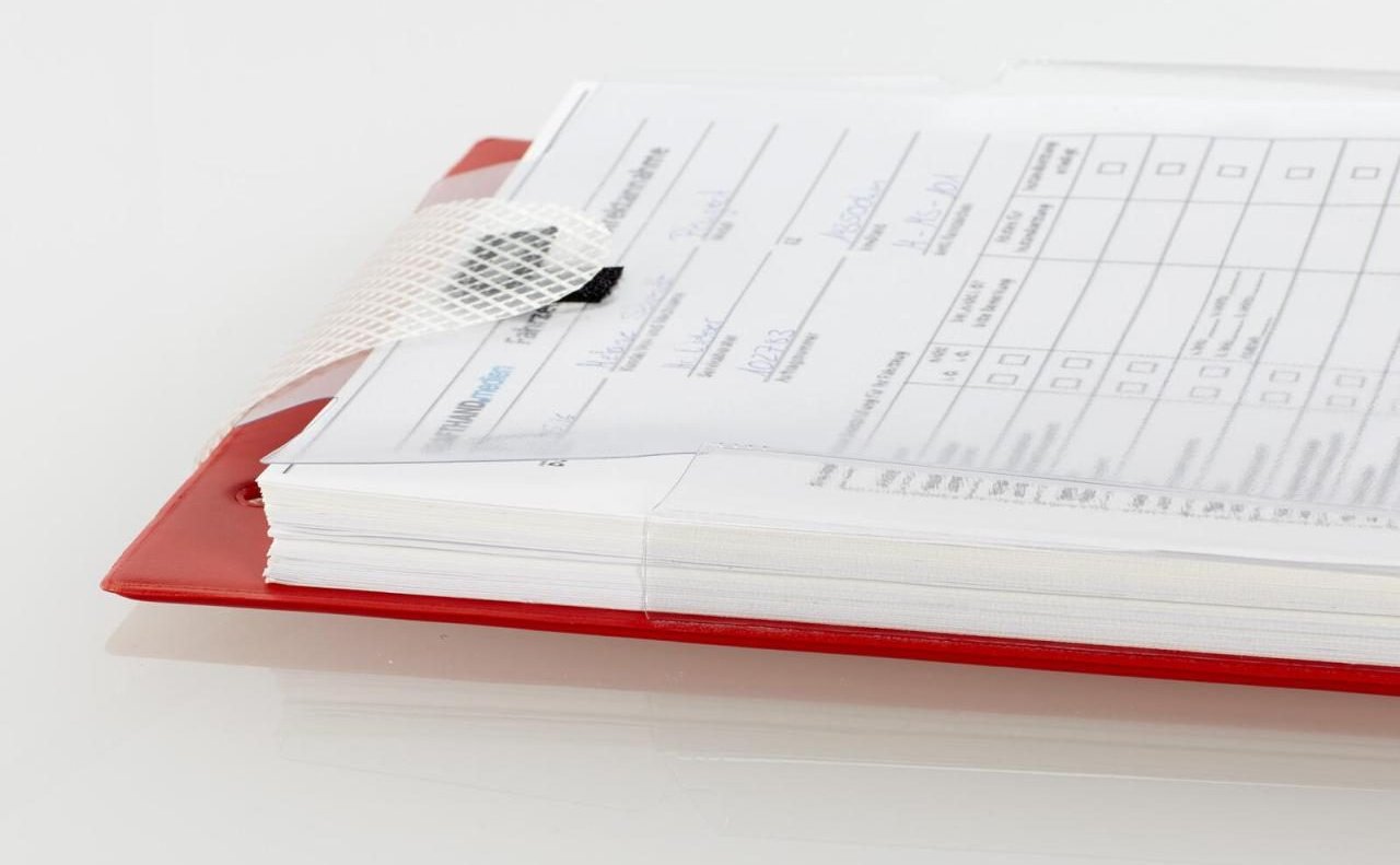 Thumbnail - EICHNER Auftragstaschen rot für EICHNER Einstecktafel