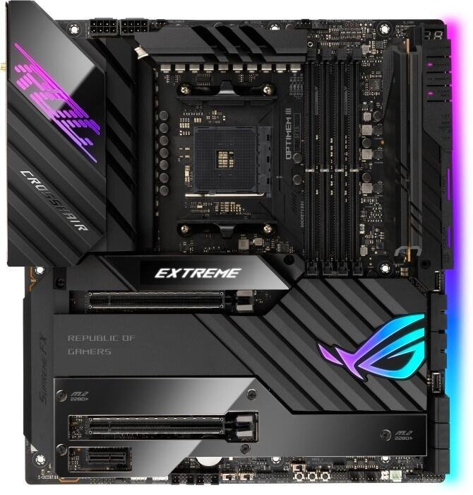 ASUS ROG Crosshair VIII Extreme X570 ATX Mainboard Sockel AM4