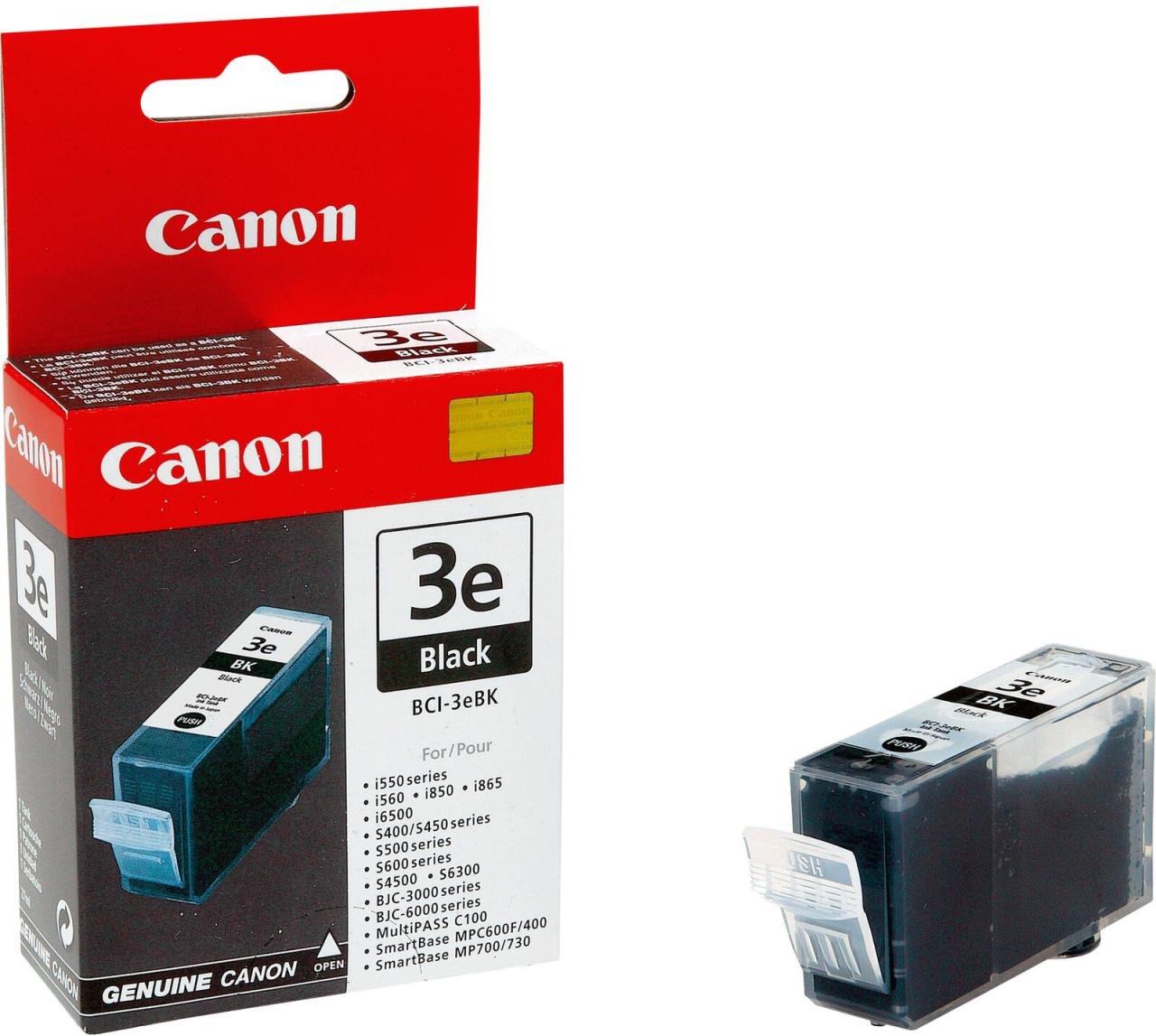 Canon Original BCI-3eBK Druckerpatrone - schwarz 500 Seiten