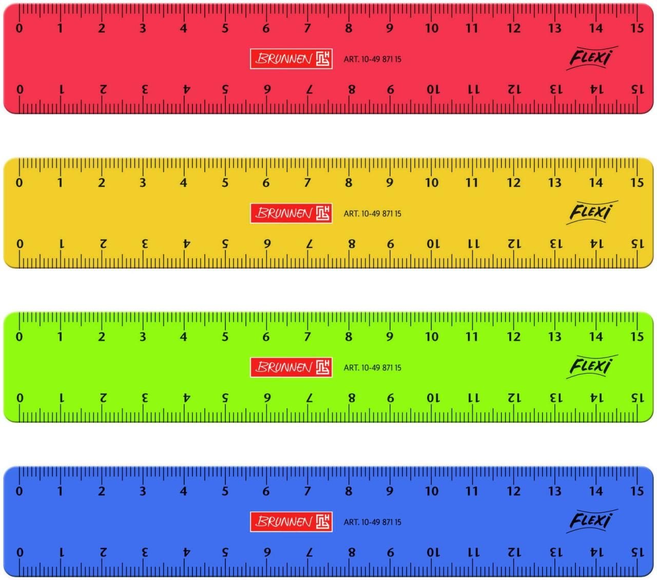 BRUNNEN Lineal 15 cm