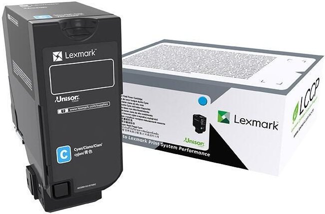 Lexmark Original Toner Standard Variante - CS/CX725 cyan 12000 Seiten (74C0H20)
