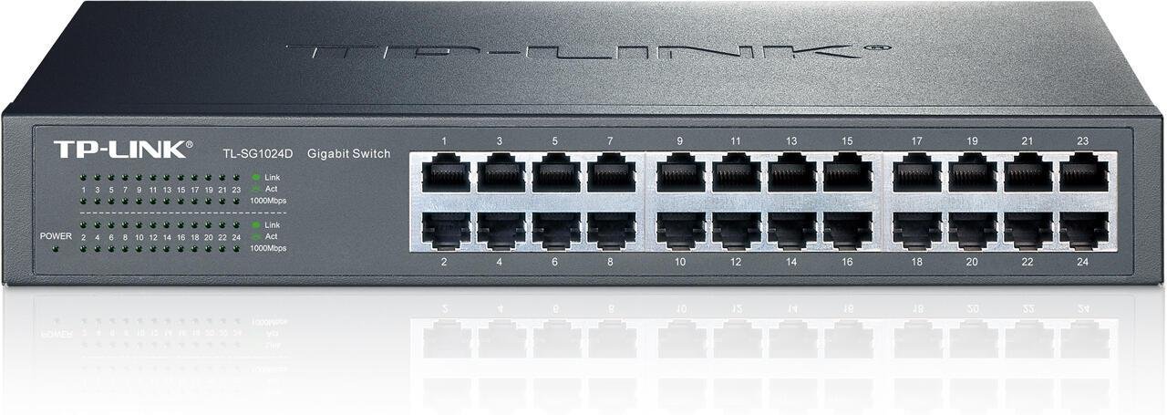 Thumbnail - TP-LINK TL-SG1024D 24-Port Gigabit Switch