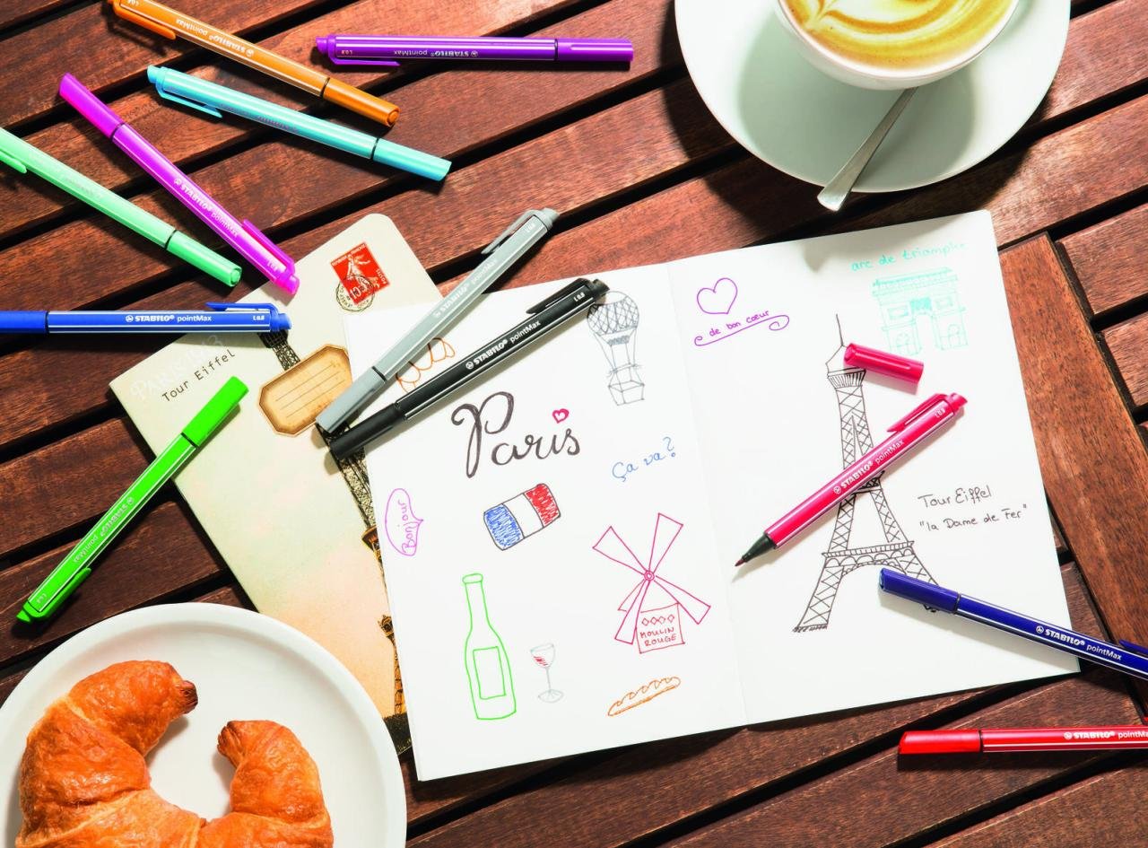 STABILO Filzstift Rosa 0.8 mm