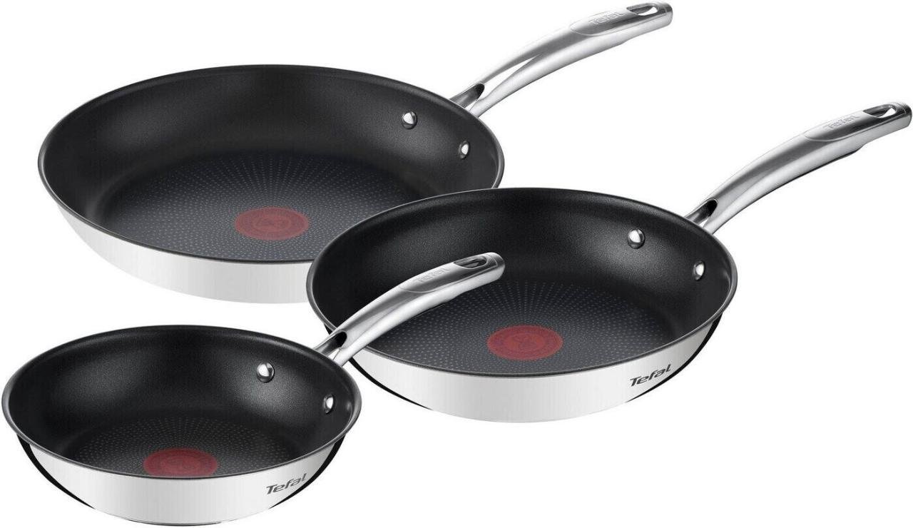 Tefal Duetto+ G718S3 Pfannen-Set 3-teilig, 20/24/28 cm