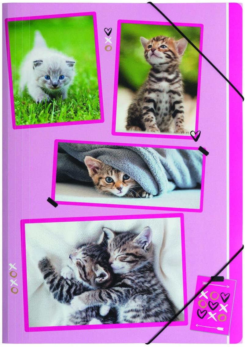 PAGNA Zeichenmappe xoxo DIN A4 Katzen