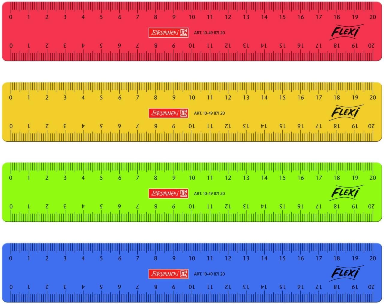 BRUNNEN Lineal 20 cm