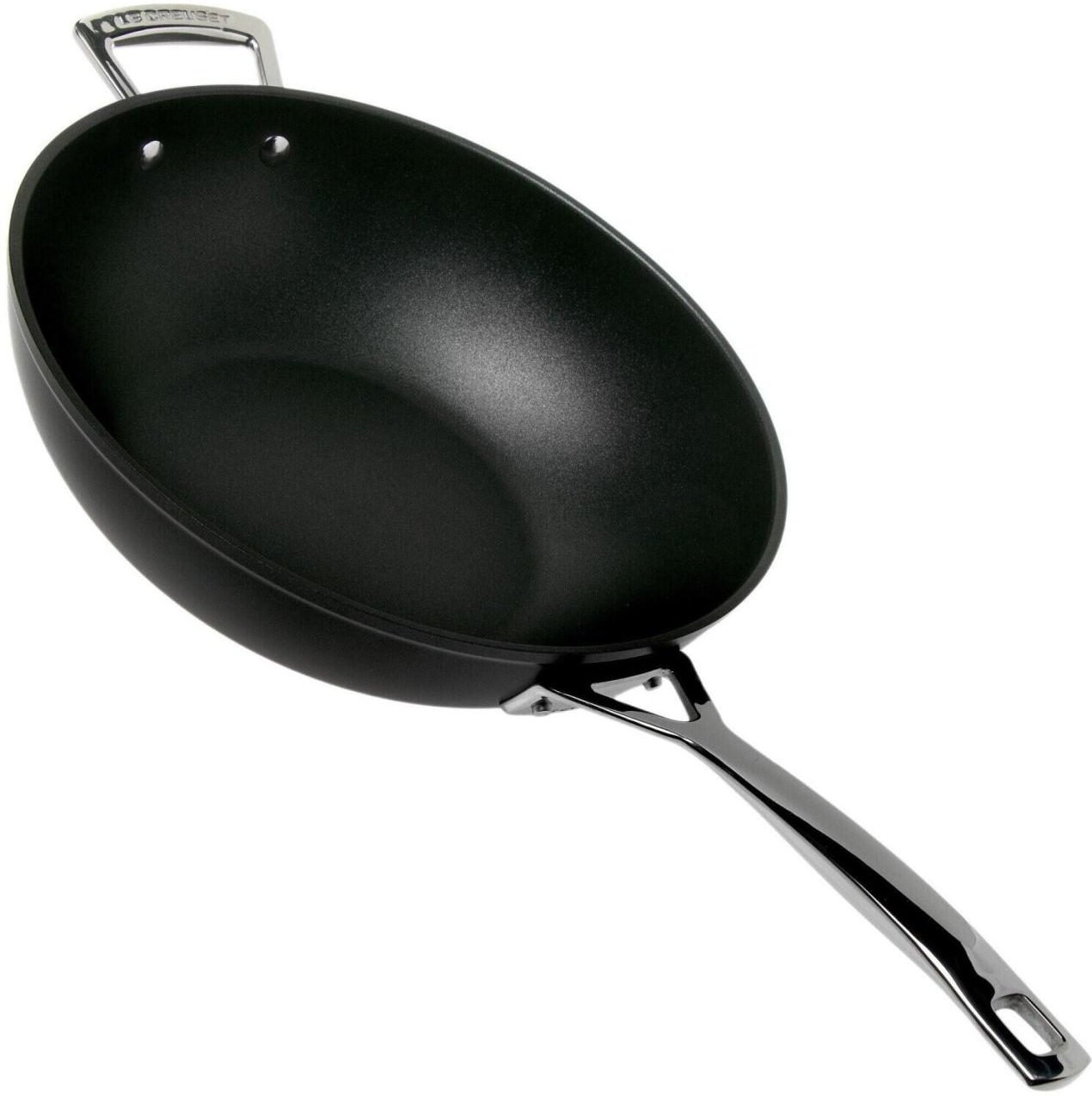 Le Creuset Wok-Pfanne 30cm, schwarz