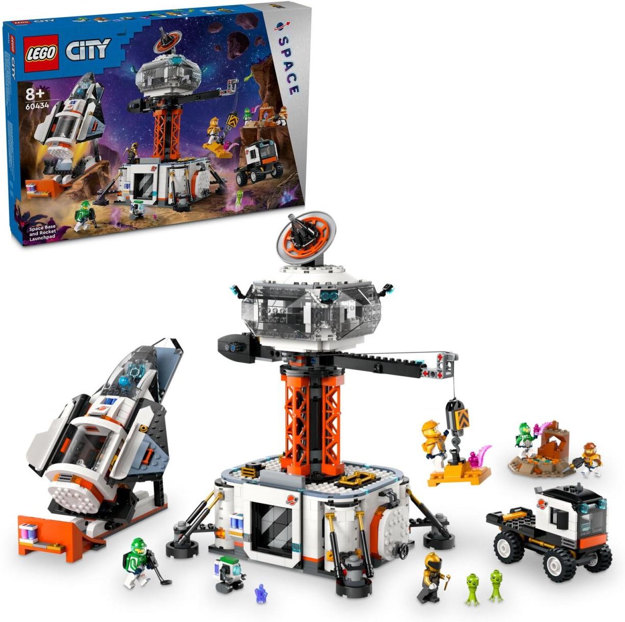 Thumbnail - LEGO® City Weltraum 60434 Raumbasis mit Startrampe