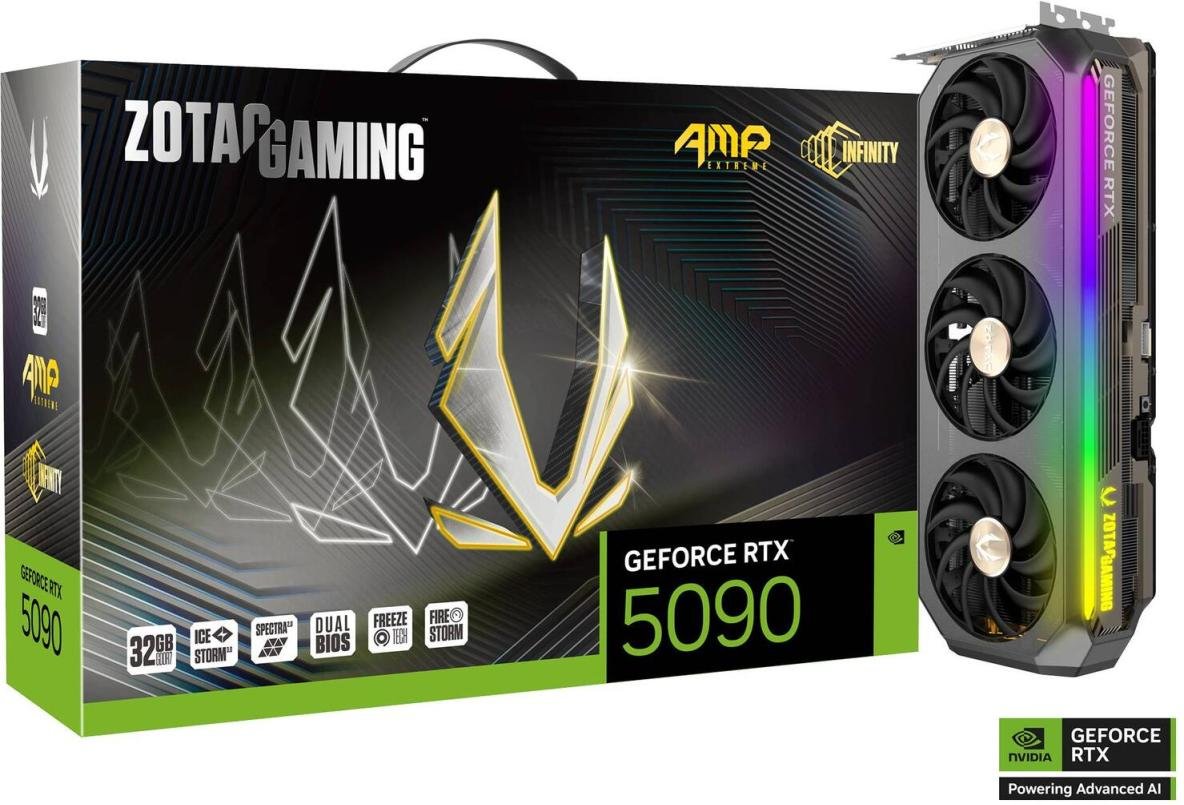 0 ZOTAC GAMING GeForce RTX 5090 AMP Extreme Infinity 32GB