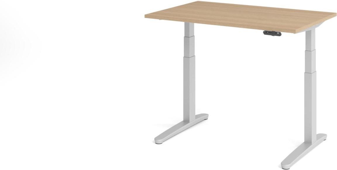 Thumbnail - HAMMERBACHER elektrisch höhenverstellbarer Schreibtisch VXBHM12/E/SS eiche