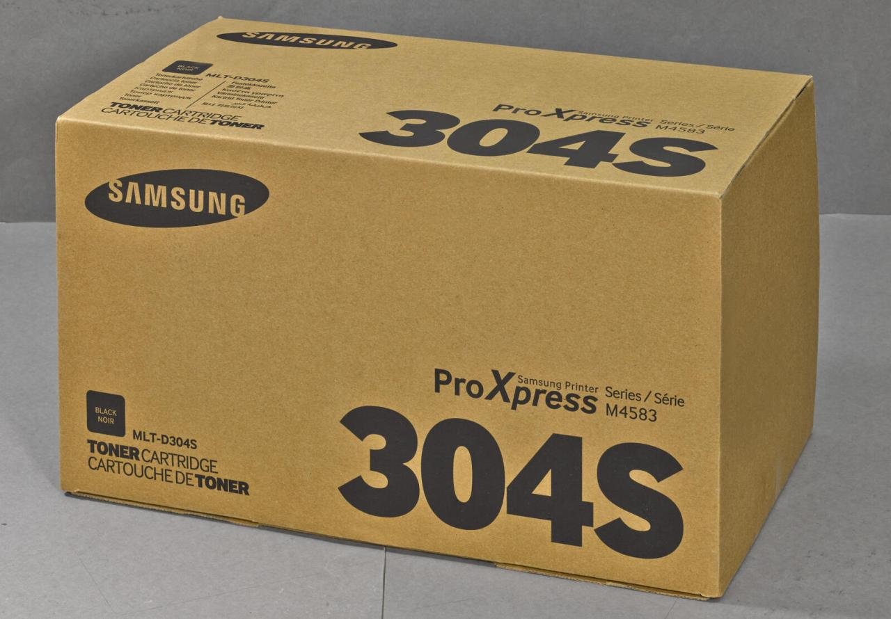 HP Original MLT-D304S Toner schwarz 7.000 Seiten (MLT-D304S/ELS) für ProXpress M4530ND/NX, M4583FX