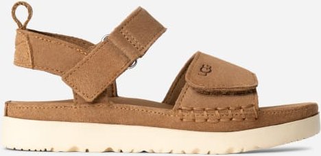 Thumbnail - UGG® Goldenstar Sandale für Kinder | UGG® EU in Brown, Größe 31, Veloursleder