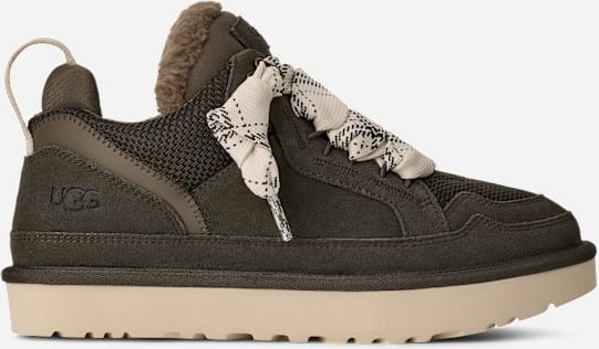 UGG® Lowmel Sneaker für Damen | UGG® EU in Dense Smoke, Größe 39, Canvas/Wildleder/Recycelte Materialien
