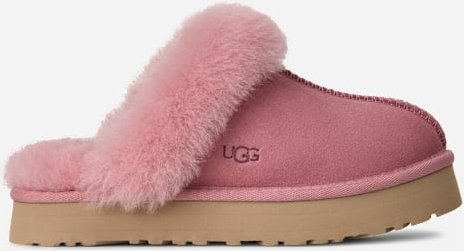 UGG® Disquette Slipper für Kinder in Horizon Pink, Größe 35, Wildleder