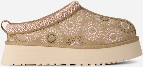 UGG® Tazz Sun Stitch für Damen in Brown, Größe 40, Wildleder