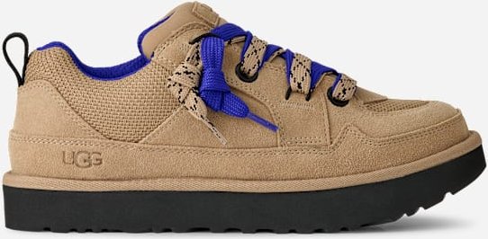 UGG® Lo Lowmel für Herren in Beige, Größe 41, Wildleder/Recycelte Materialien/Textil