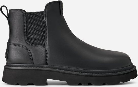 Thumbnail - UGG® Chelsea Lug Lederstiefel für Herren in Black, Größe 41