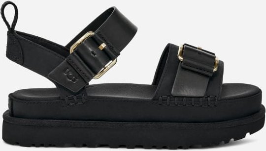 UGG® Goldenstar Villa für Damen in Black, Größe 41, Nubukleder/Leder
