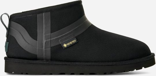 Thumbnail - UGG® Reese Cooper Ultra Mini für Herren in Black, Größe 40.5, Textil