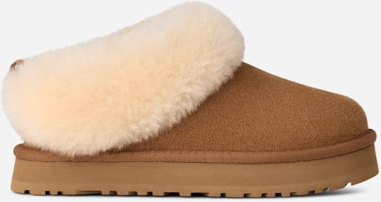 Thumbnail - UGG® Tazzelle für Kinder in Brown, Größe 36, Veloursleder