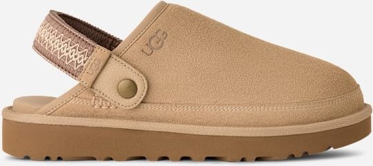 Thumbnail - Goldenstar UGG®braid Clog für Herren in Brown, Größe 40, Veloursleder