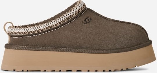 UGG® Tazz II für Damen | Lammfell-Slipper auf in Dried Oregano, Größe 36, Wildleder