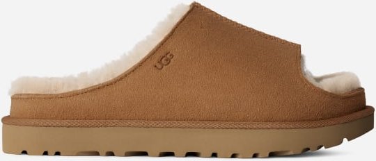Thumbnail - UGG® Greenport Slide für Damen | UGG® EU in Brown, Größe 41, Veloursleder