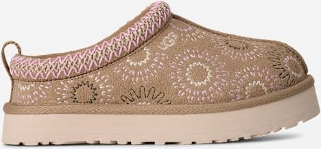 UGG® Tazz Sun Stitch für Kinder in Brown, Größe 37, Wildleder