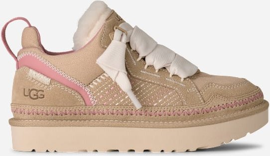 UGG® Lowmel Meadow Sneaker für Damen in Sand Castle, Größe 38, Wildleder