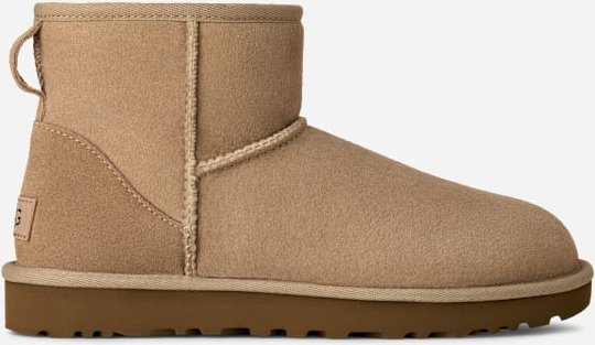 Thumbnail - UGG® Classic Mini II Boot für Damen | UGG® EU in Beige, Größe 37, Twinface