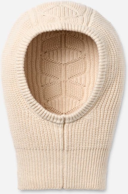 UGG® Balaclava mit Zopfmuster für Damen in Cream, Größe O/S, Nylon