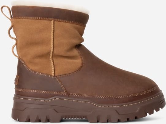 Thumbnail - UGG® Heritage Pull-On TrailGazer Boot für Herren in Brown, Größe 40, Leder
