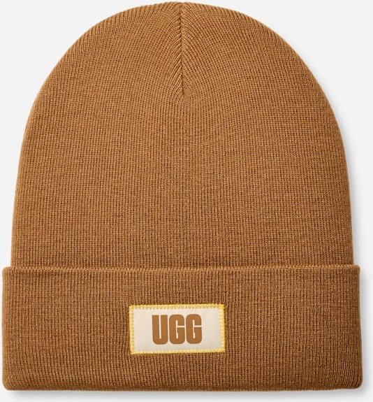 UGG® High Crown Beanie für Herren in Chestnut Ii, Größe O/S, Strick/Recycelte Materialien