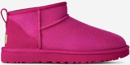 Thumbnail - UGG® Classic Ultra Mini Boot für Damen | UGG® EU in Dark Peony, Größe 36, Twinface