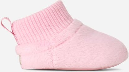 UGG® Nesti Babyschuh für Kinder in Ribbon Candy, Größe 18, Textil/Recycelte Materialien