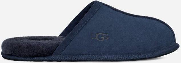 Thumbnail - UGG® Scuff Hausschuh für Herren | UGG® EU in Deep Ocean, Größe 50.5, Veloursleder