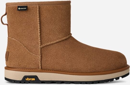 Thumbnail - UGG® Classic Mini GTX Boot für Damen in Brown, Größe 37, Veloursleder